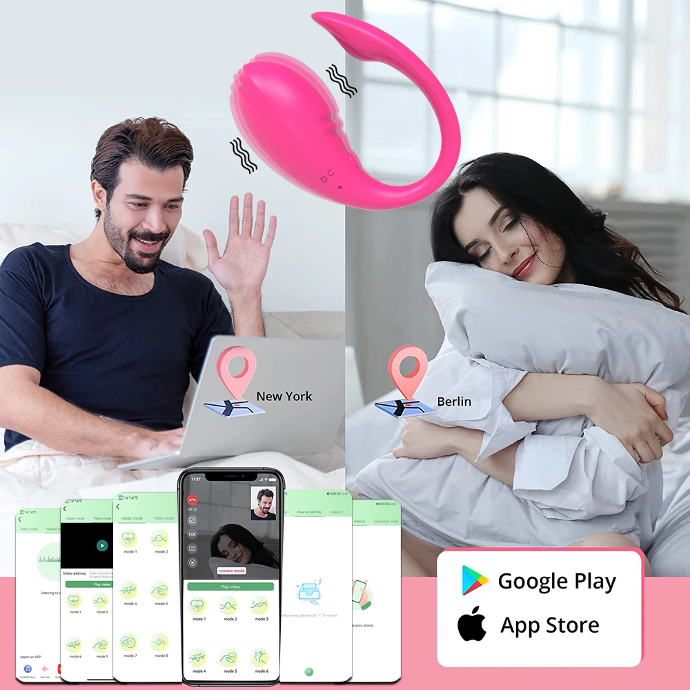 Wireless Bluetooth APP Vibrator Female Remote Control Egg Clitoris Stimulator G Spot Massager Sex Toys for Women Adults Panties Wireless Bluetooth APP Vibrator Female Remote Control Egg Clitoris Stimulator G Spot Massager Sex Toys for Women Adults Panties