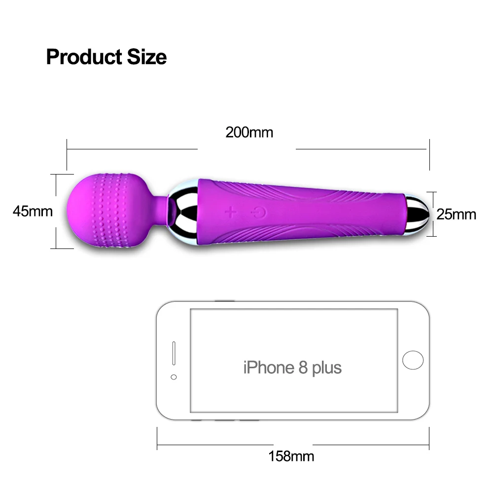 Wireless Dildos AV Vibrator Magic Wand for Women Clitoris Stimulator USB Rechargeable Massager Goods Sex Toys for Adults 18 Wireless Dildos AV Vibrator Magic Wand for Women Clitoris Stimulator USB Rechargeable Massager Goods Sex Toys for Adults 18