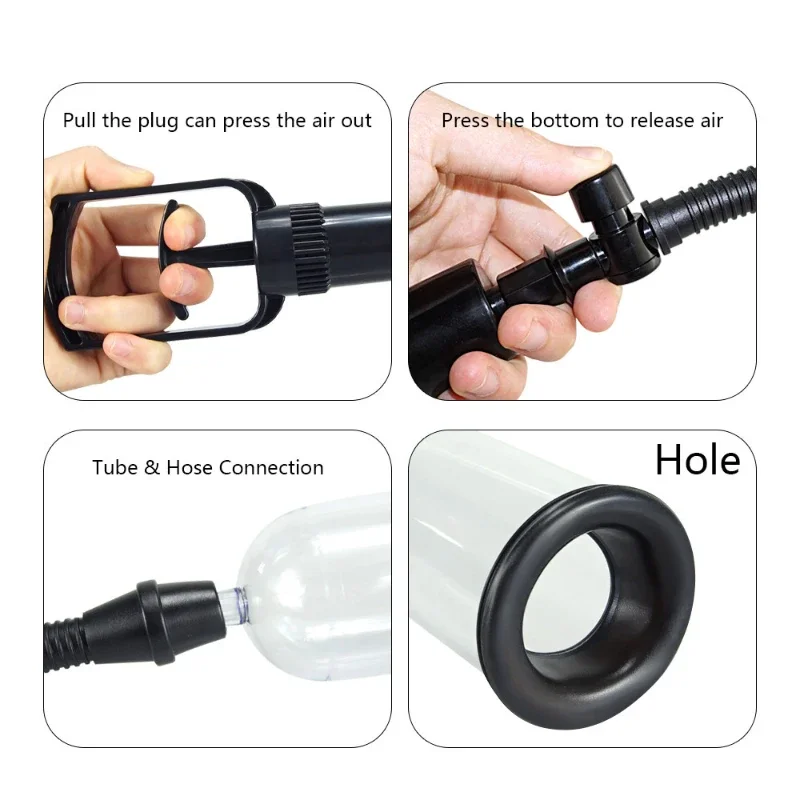 Manual penis pump sex toys for men penis enlargement vacuum pump for penis enhancement male masturbator adult extender too Manual penis pump sex toys for men penis enlargement vacuum pump for penis enhancement male masturbator adult extender too
