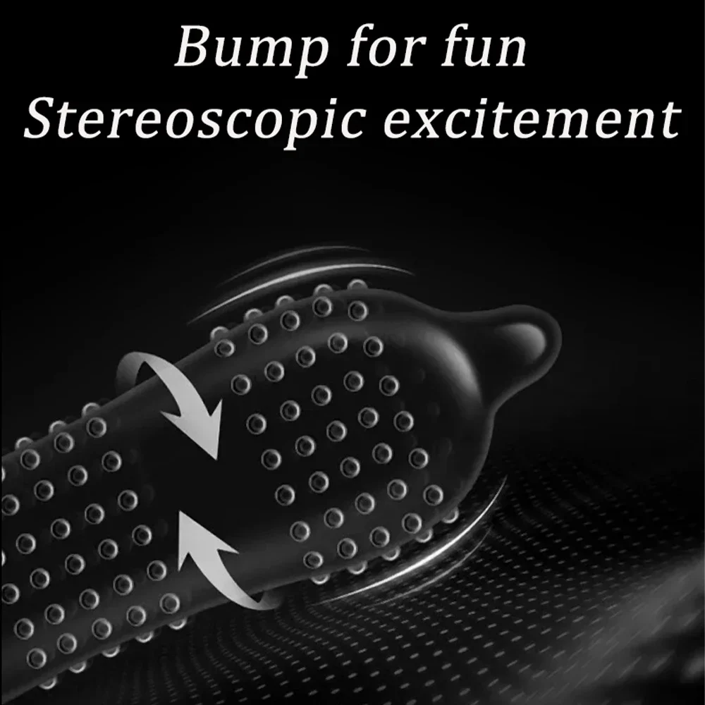 5D Dotted Condoms Thread Ribbed G-Point Latex Ultra Thin Condom Orgasm Contraceptives Stimulate Vaginal Penis Sleeves Sex Toys 5D Dotted Condoms Thread Ribbed G-Point Latex Ultra Thin Condom Orgasm Contraceptives Stimulate Vaginal Penis Sleeves Sex Toys