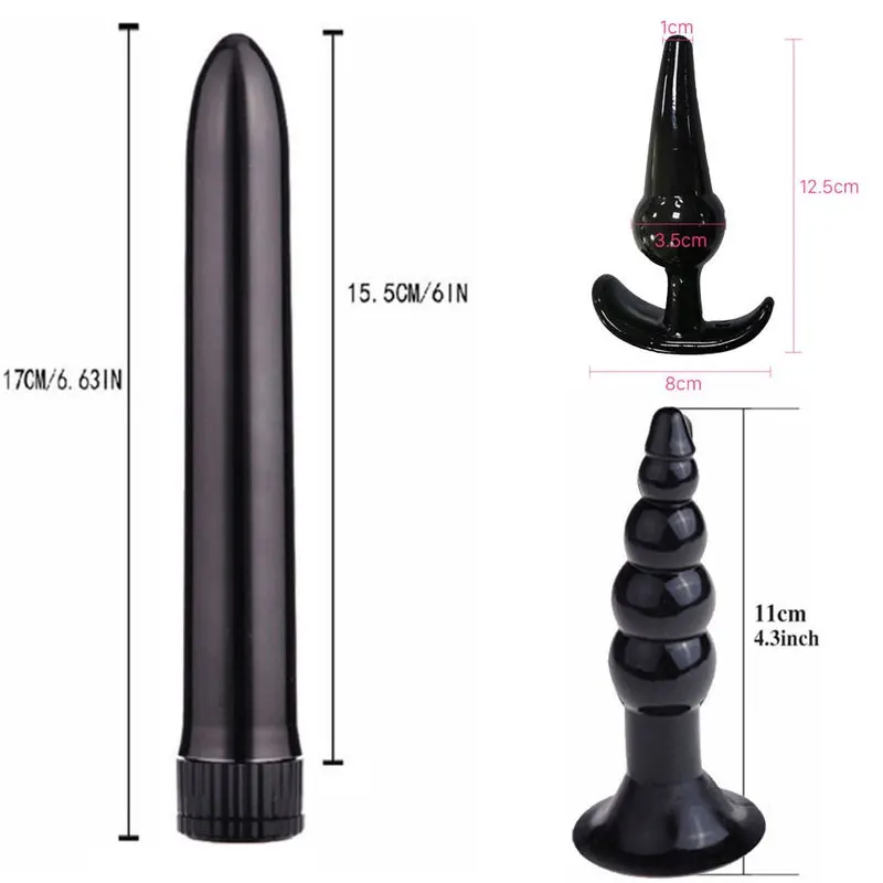 4/5/7/8Pcs/Set Silicone Butt Plug Dildo Masturbation Anal Plug Vaginal Plug Sex Toys Combination Anal Bead Dilator Toys for Gay 4/5/7/8Pcs/Set Silicone Butt Plug Dildo Masturbation Anal Plug Vaginal Plug Sex Toys Combination Anal Bead Dilator Toys for Gay
