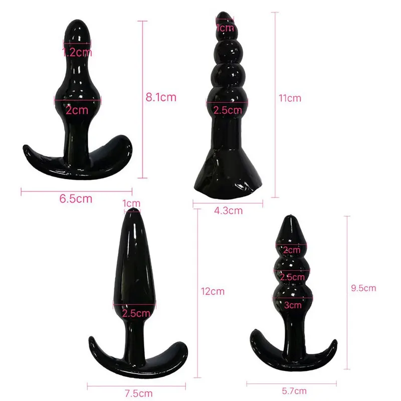 4/5/7/8Pcs/Set Silicone Butt Plug Dildo Masturbation Anal Plug Vaginal Plug Sex Toys Combination Anal Bead Dilator Toys for Gay 4/5/7/8Pcs/Set Silicone Butt Plug Dildo Masturbation Anal Plug Vaginal Plug Sex Toys Combination Anal Bead Dilator Toys for Gay
